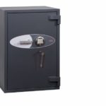 Phoenixsafe planet hs6073e with key and electronic code lock.