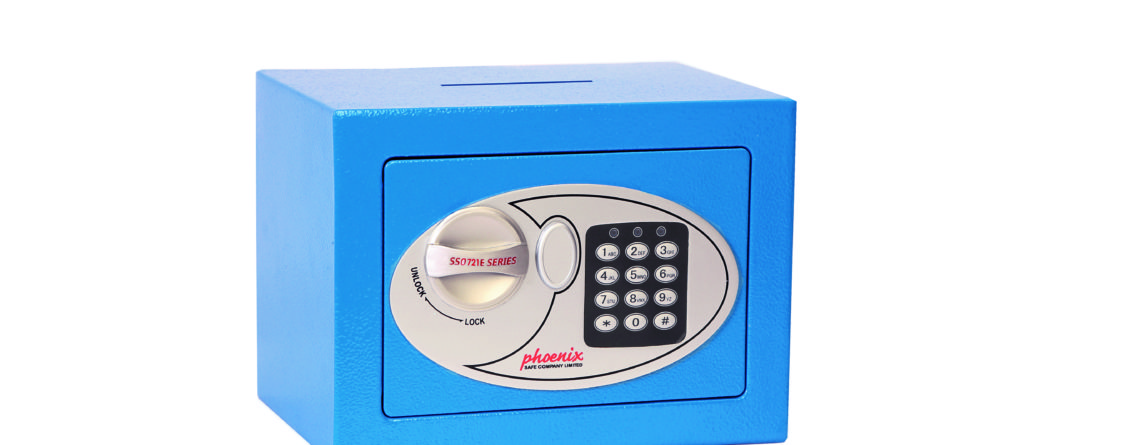 Phoenix Safe Compact Home and office safe SS0721EBD safe for the home with electronic code lock.