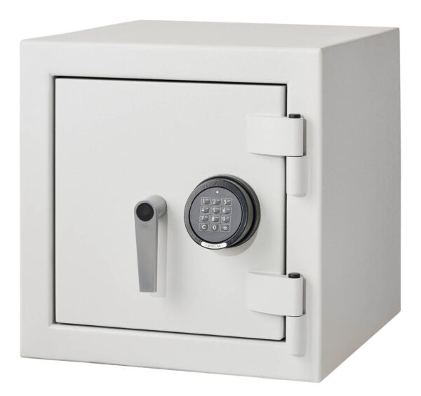 This Prisma Grade 3 size 0e is a high quality small euro grade 3 cash and security safe, perfect for small areas. Its a suitable safe for the home with electronic code lock.