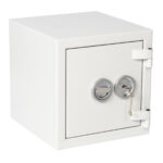 De Raat Prisma Grade 2 size 0k security safe for the home, or office security safe with high security keylock.