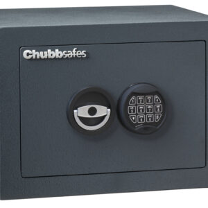This Chubbsafes Zeta Grade 1 size 20e is a high security euro grade 1 security safe for the home, office safe or small commercial safe for the storage of £10,000 cash or £100,000 of valuables. It is secured by a quality electronic combination code lock. It is also available in this size with key lock.