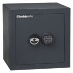 Chubbsafes zeta grade 1 size 40e is a euro grade 1, £10,000 rated security safe for the home, office safe and small commercial safe that comes with one shelf. It has a high security electronic combination code lock and is also available with key lock.