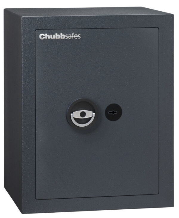 The Chubbsafes Zeta Grade 1 50k is a £10,000 rated euro grade 1 security safe for the home, commercial safe and office safe that comes with a high security key lock. It is also available in this size with an electronic combination code lock.