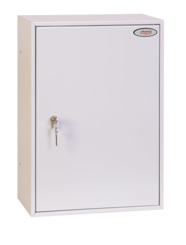 Phoenix Safe Commercial Key Cabinet KC0604P with euro cylinder lock case.