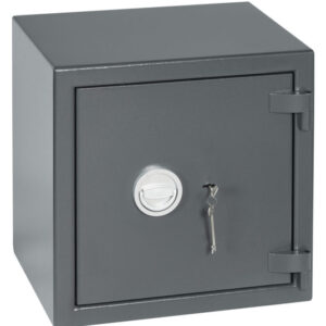 The Keysecure Victor grade 1 3 k is a euro grade 1 security safe for the home, or office safe with £10,000 over night rating. It is suitable to store up to £100,000 of valuables. It comes approved by the insurer and features a key lock with 2 keys.