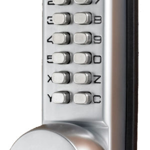 This KeySecure MDC-K0 (mechanical digital combination with key override) can be added to all KS key cabinets (except KS20), in place of its advertised lock.