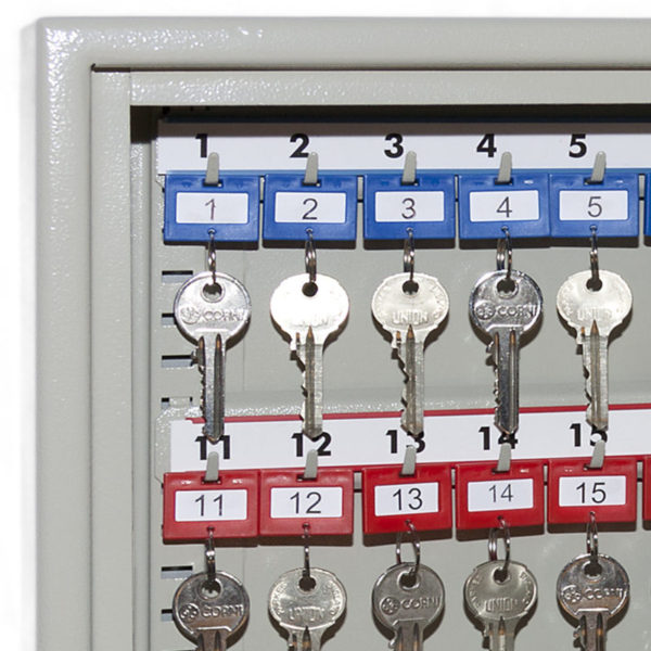 Phoenix Safe Extra Security Key cabinet with solid square corner construction