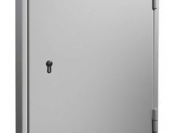 Phoenix Safe Extra Security Key Cabinet KC0072K with euro cylinder key lock.