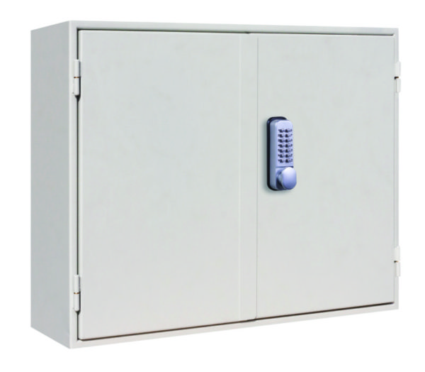 Phoenix Safe Extra Security Key Cabinet KC0075M with mechanical push button lock.