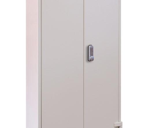 Phoenix Safe Extra Security Key Cabinet KC0077M with mechanical push button lock.