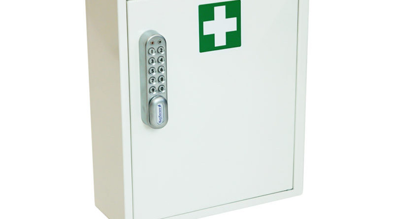 KeySecure First Aid Cabinet size 1e with electronic lock
