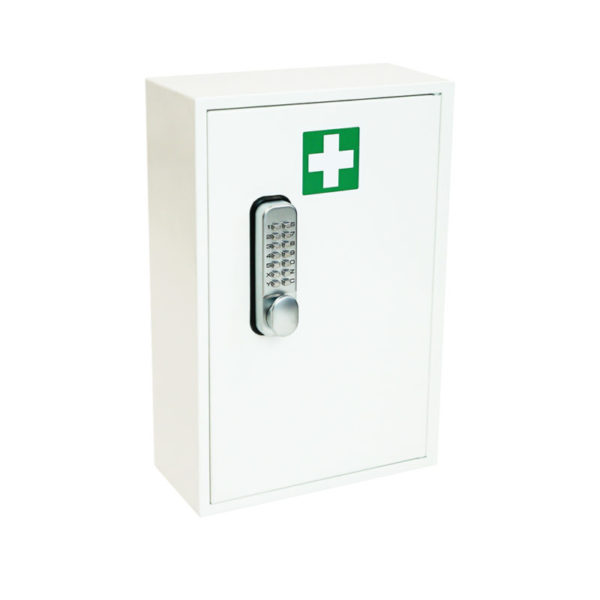 KeySecure First Aid Cabinet KSFA2MD size 2md with mechanical digital lock