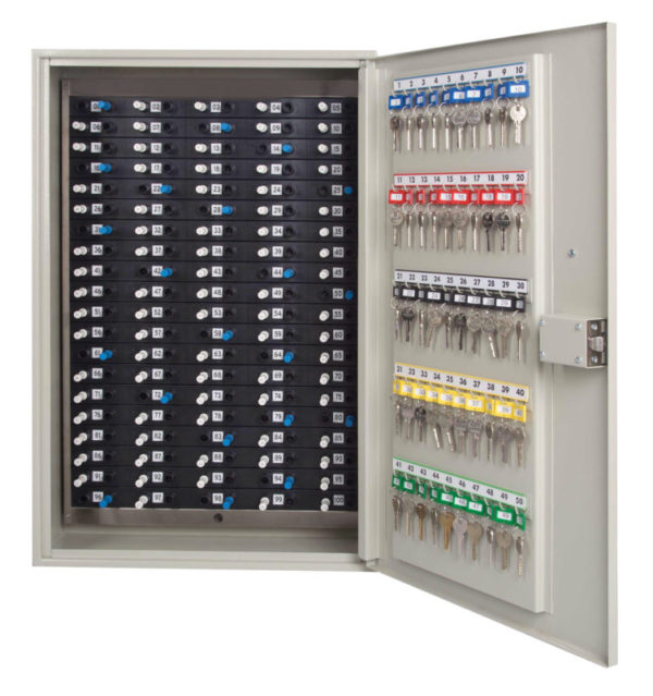 KeySecure Key Control Cabinet KSE100Control E door key hooks