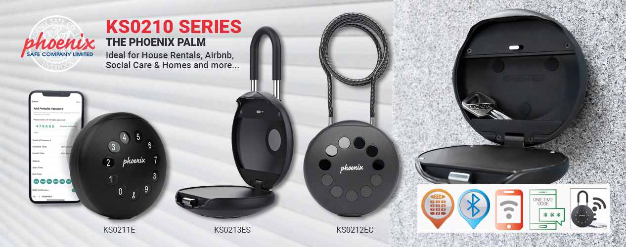 New Bluetooth Key safes from Phoenix Safes Safe Within The Box