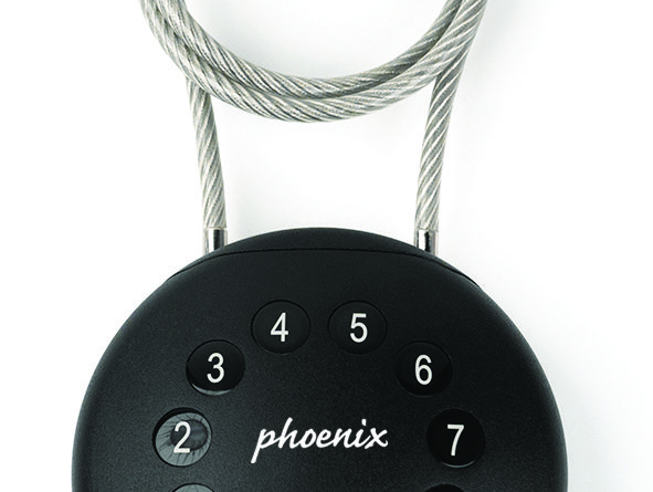 Phoenix Safe Palm KS0212EC with stainless steel cable