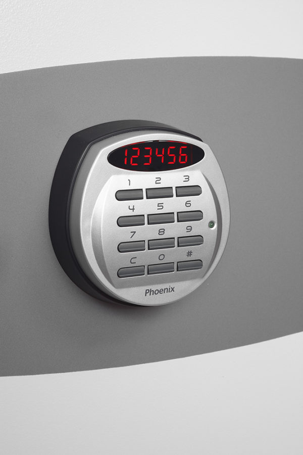 Phoenix Safes Electronic lock with clear LED display