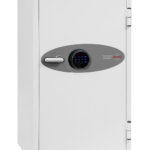 Phoenix Safe Fire Fighter FS0444F fire safe with touchscreen and fingerprint lock.