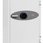 Phoenix Safe Fire Fighter FS0444F fire safe with touchscreen and fingerprint lock.