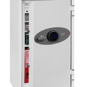 Fire Fighter FS0444F fire safe with door open.