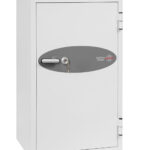 This The Phoenix Safe Data Combi DS2504K is a data media fire safe, office safe and indeed a security safe for the home. Ideal to protect digital media, paper records, money and valuable. Its a good size, being almost 4 feet tall and furnished with a couple of removable shelves, locking drawer and data media storage box for your important computer backups, hard drives andso on. with high quality key lock.