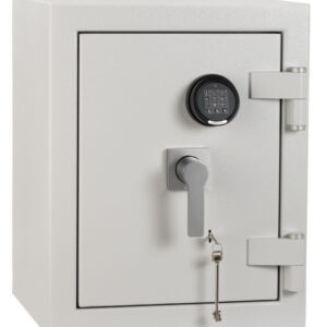 De Raat DRS Prisma Grade 4 size 1ke cash safe is a quality euro grade 4, £60,000 rated security safe. with key and electronic locks. Ideal low cost retailer safe and commercial safe.