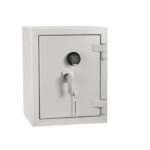 De Raat DRS Prisma Grade 4 size 2ke retailer safe or commerce safe with key and electronic locks.