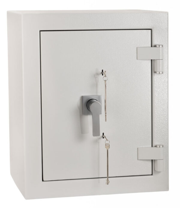 De Raat DRS Prisma grade 4 size 3kk cash safe with two key locks. It is a commercial safe and retailer safe