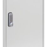 Phoenix Safe Deep Plus & Padlock Key Cabinet KC0500 Series KC0502M with mechanical push button lock.