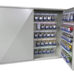 Phoenix Safe Deep Plus & Padlock key Cabinet KC0500 Series KC0503K with secure key lock