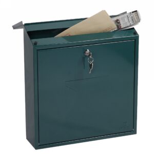 Phoenix Safe MB0111KG top load letter box in green