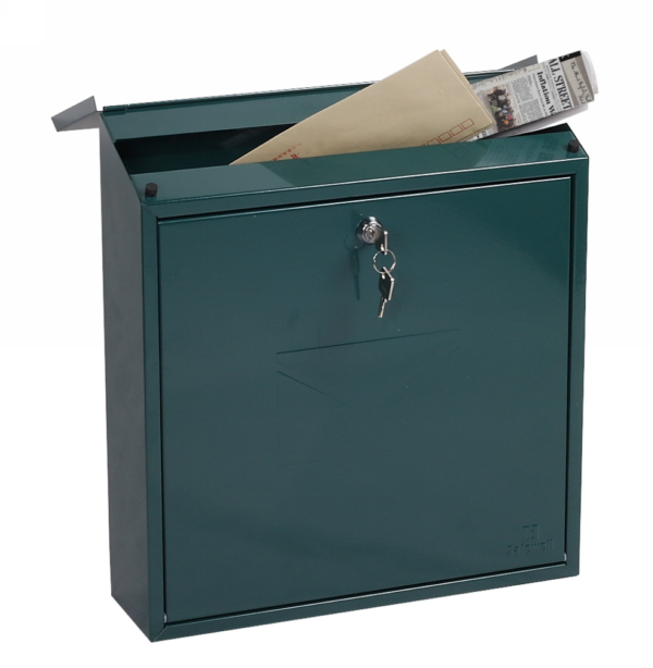 Phoenix Safe MB0111KG top load letter box in green