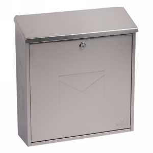 Phoenix Safe MB0111KS End of range value bargain stainless steel letter box with secure key lock.