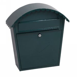 Phoenix Safe MB0117KG end of range front loading letterbox with key lock.