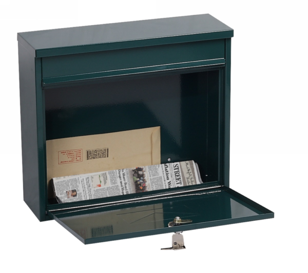 MB0118KG front loading letter box with lockable door
