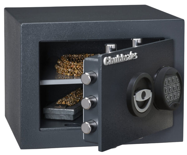 This Chubbsafes Zeta Euro Grade 0 size 15e home safe is £6000 rated for protection of up to £60,000 of jewellery or other valuables.