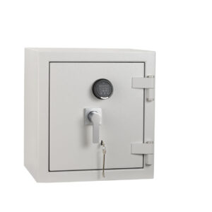De Raat DRS Prisma Grade 5 size 0ke cash safe with key and electronic locks is a great value commercial safe or retailer safe