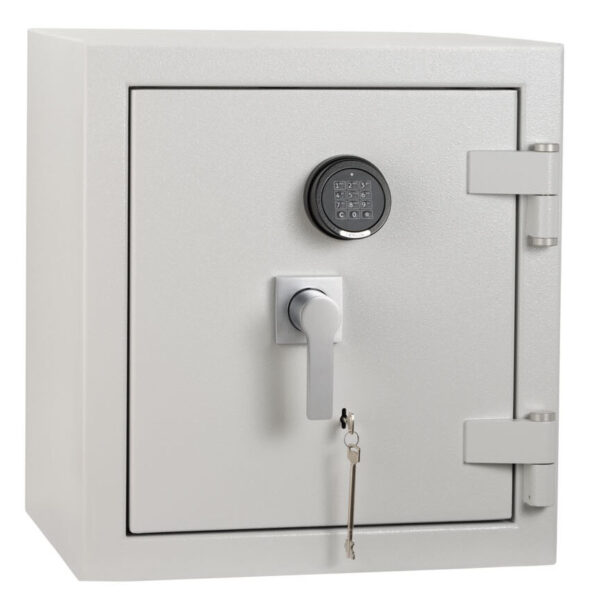 De Raat DRS Prisma Grade 5 size 0ke cash safe with key and electronic locks is a great value commercial safe or retailer safe