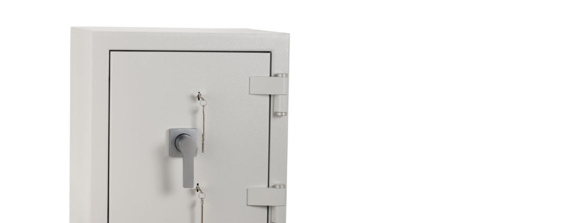 De Raat DRS Prisma grade 5 size 0kk commercial safe or retailer safe with 2 key locks