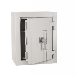 De Raat DRS Prisma grade 5 size 2kk with 4 way bolt locking and twin key locks.
