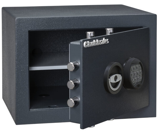 Chubbsafes Zeta euro grade 0 size 25e safe for the home with 3 way locking bolt work.