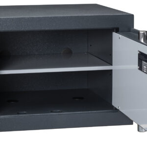 Chubbsafes Zeta Grade o size 25e with 1 shelf also comes with base and back fixing.
