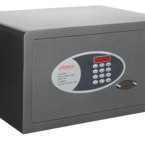 The Phoenix Safe Dione Hotel and Laptop safe SS0312E, is a safe for hotels, safe for the home and and office safe rolled into one. It comes with an advanced easy to use electronic lock and clear LED display