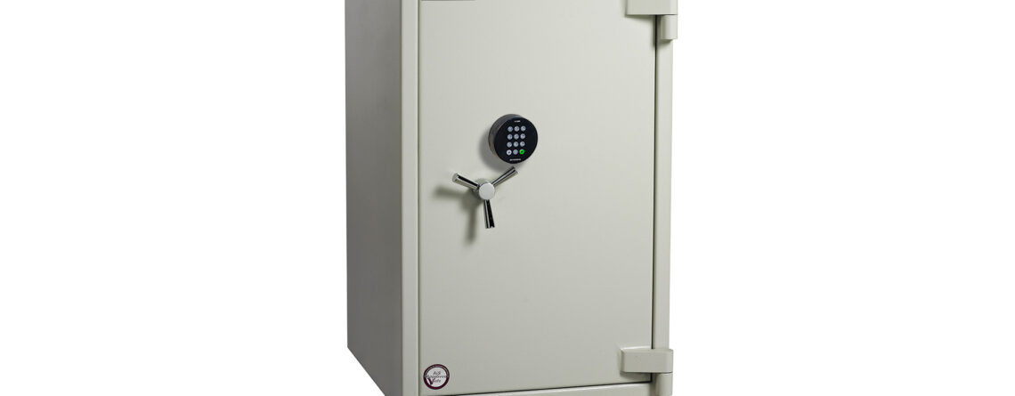 This Dudley Europa EUR3-05E is a high security, heavy duty hand built security safe. Yes, it's primarily a commercial safe for the retailer, office safe and a security safe for the home. You cannot buy a better safe!! This comes as standard with a high security electronic code lock, but, it can be upgraded to a multi user code lock or locks of your choice.