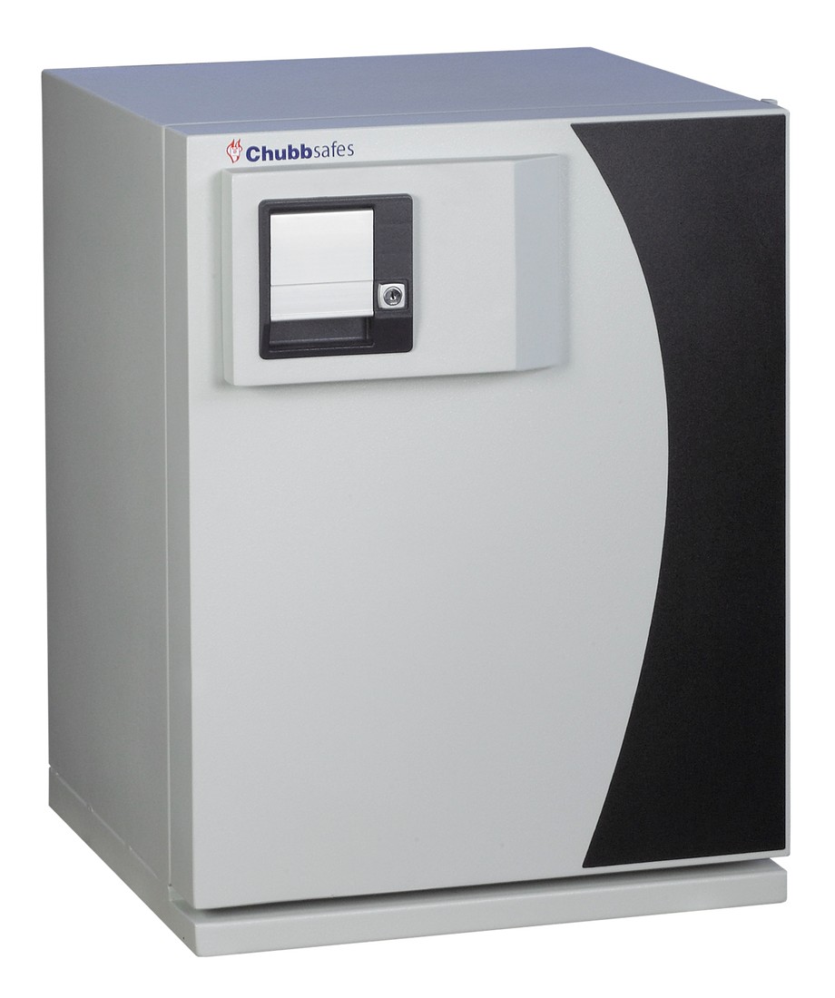 The Chubbsafes Dataguard NT 40KL is a 2 hour fire resistant data media fire safe. Designed to protect digital media from the effects of fire,. It is a fire safe for the office that comes with a key lock to its door. It is also available with an electronic lock too.