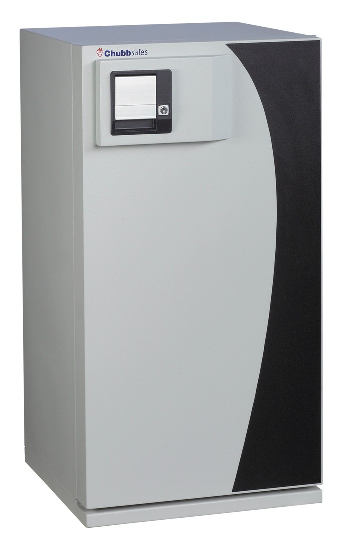 The Chubbsafes Dataguard NT 80KL is a 2 hour fire resistant data media fire safe. Designed to protect digital media from the effects of fire,. It is a fire safe for the office that comes with a key lock to its door. It is also available with an electronic lock too.