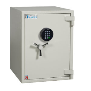 Dudley Europa EUR1 3e security safe for the home with class b electronic combination code lock.