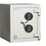 Dudley Europa grade 4 size 1e £60,000 rated commercial safe and security safe for the home with twin electronic code locks.