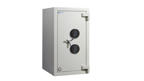 Dudley Europa grade 4 size 3e £60,000 rated commercial safe and security safe for the home with twin electronic code locks.