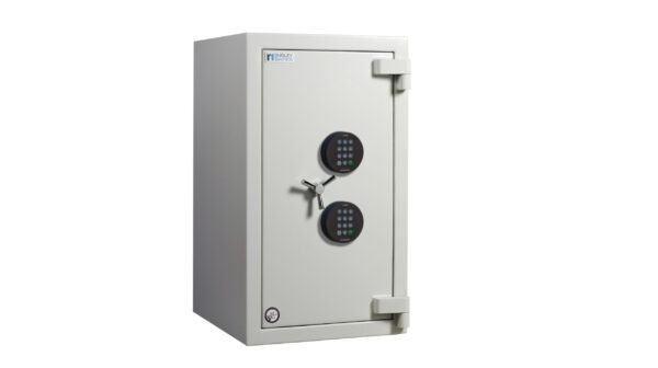 Dudley Europa grade 4 size 3e £60,000 rated commercial safe and security safe for the home with twin electronic code locks.