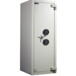 Dudley Europa grade 4 size 5e £60,000 rated commercial safe and security safe for the home with twin electronic code locks.